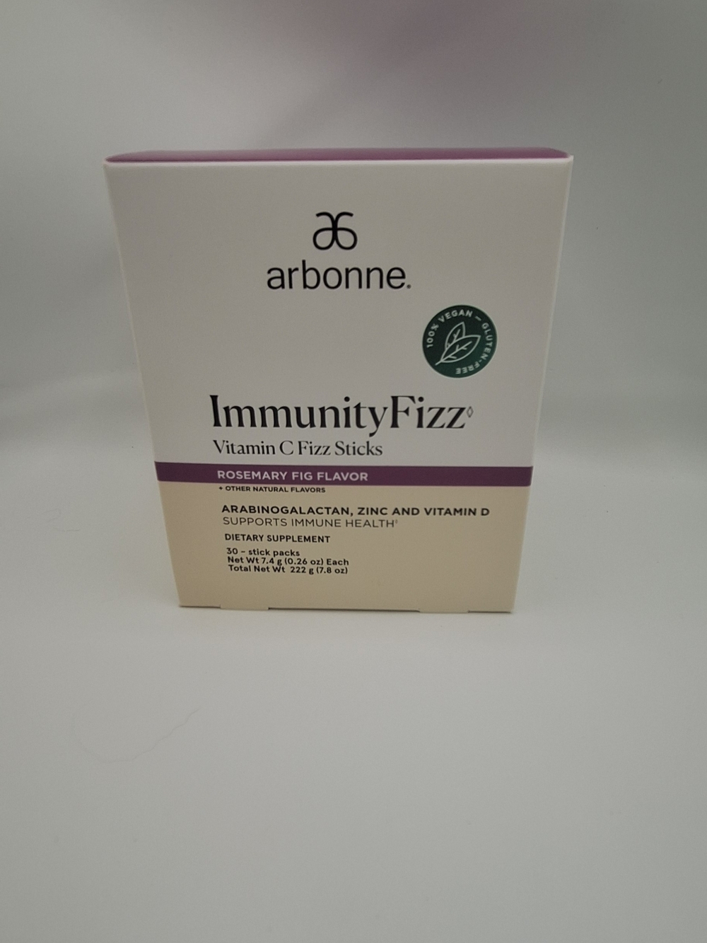 Arbonne Rosemary Fig Fizz Sticks 20 Count Exp 8/2025